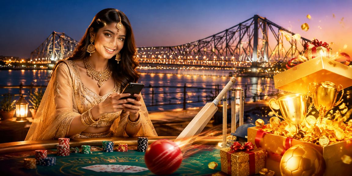 Vibrant crowd watching IPL cricket match with festive atmosphere in Kolkata